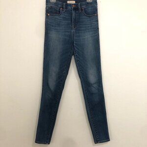 Madewell 10” High Rise Skinny Jeans 28T